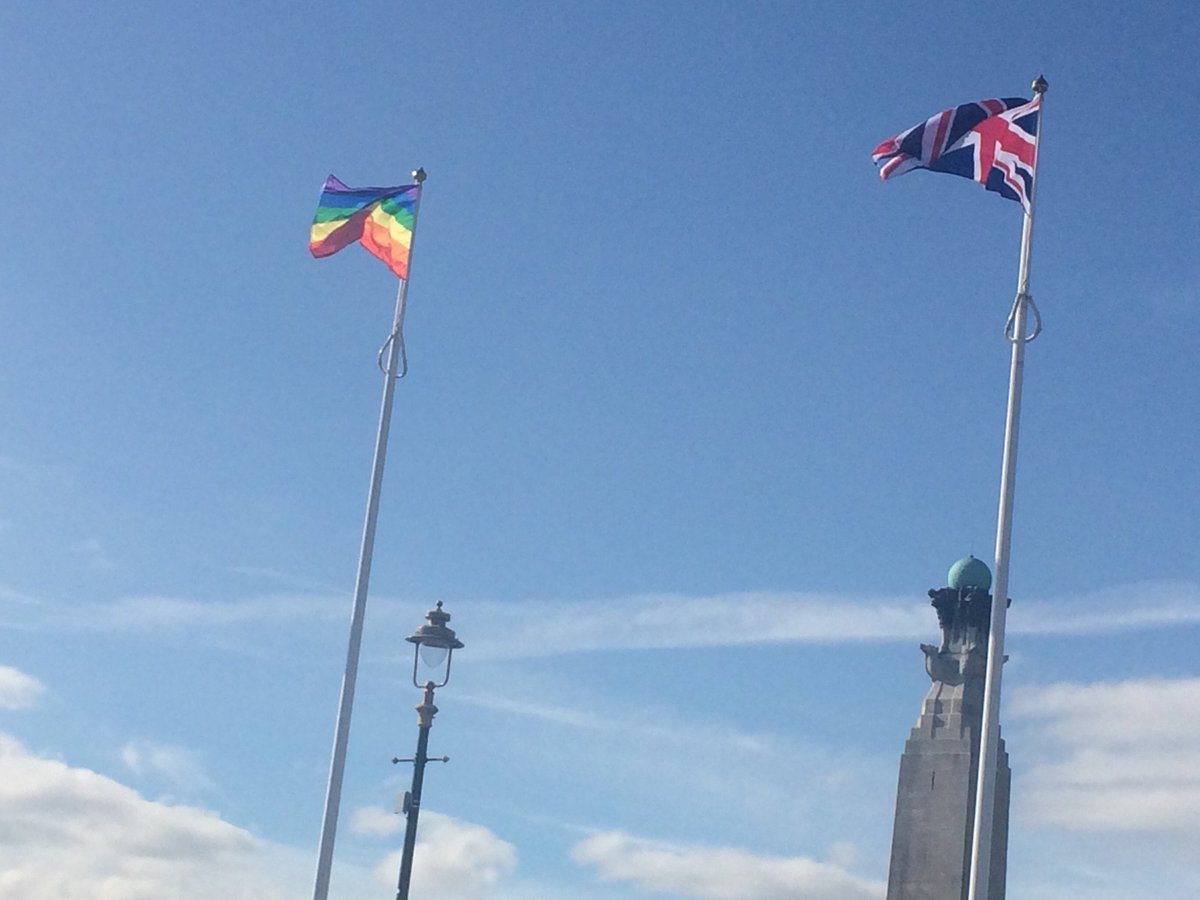 LGBTLabourSW's tweet image. .@PlymouthLabour pledged that @plymouthcc would support #Plymouth Pride. Look what has been done ready for Saturday