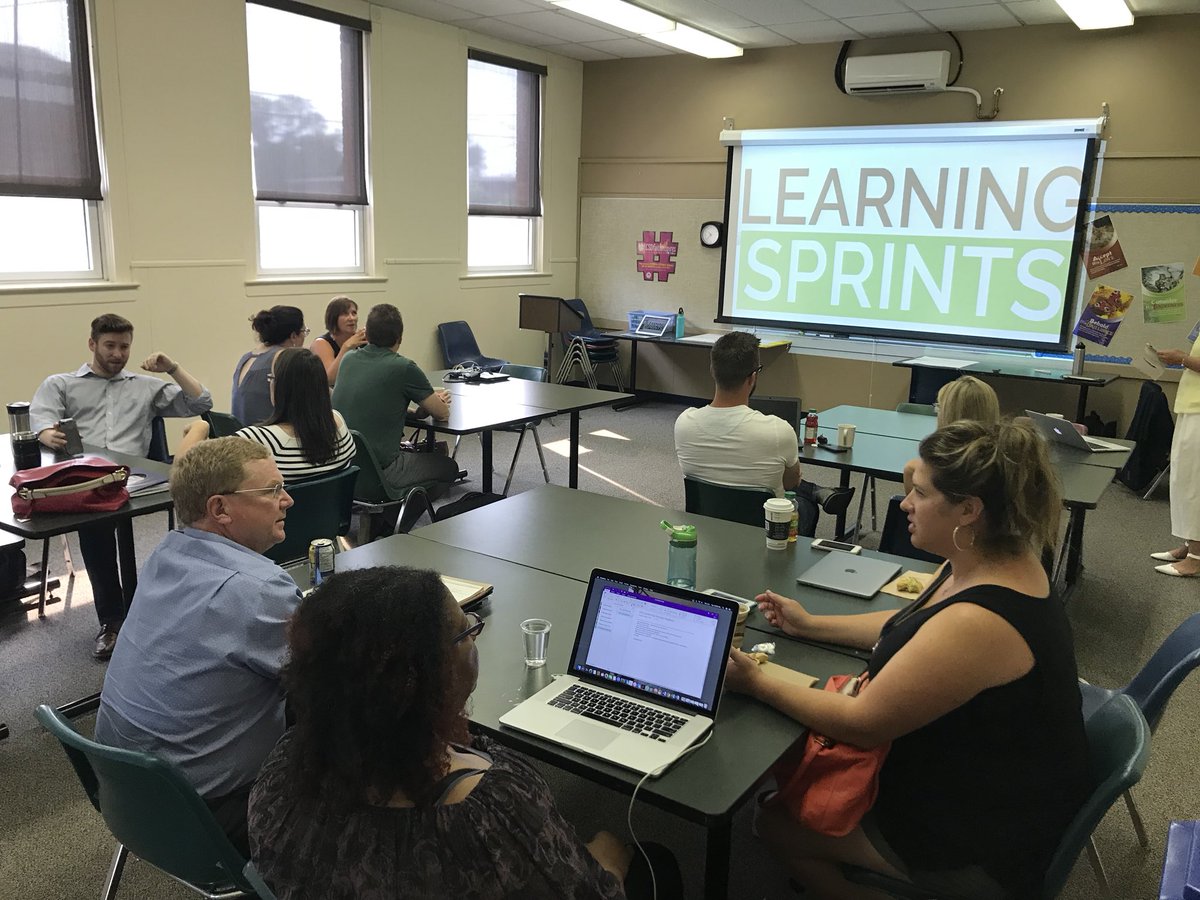 coreyhaley's tweet image. Kicking off the #learningsprints portion of @albertateachers ELA with @TLGuimond. #ataagile