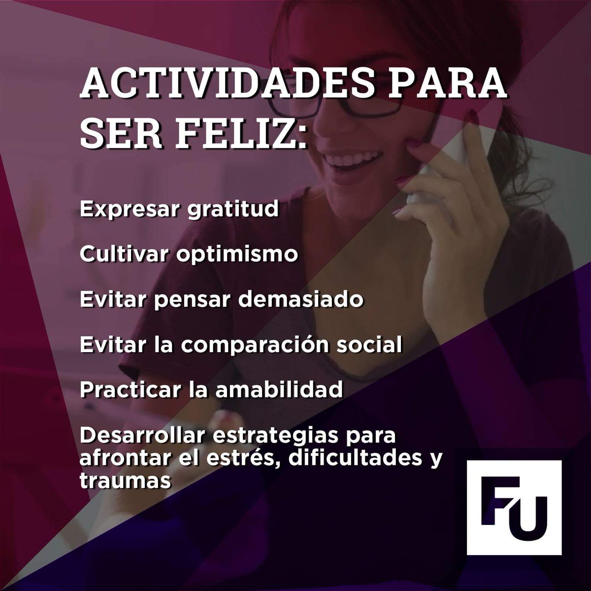 La gran diferencia entre quienes son y no son #felices