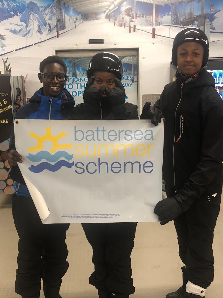 BseaBss's tweet photo. #HeatwaveUK #tootinghub #skiing #whatelse! Fantastic photos from one of our day trips we have organised for some young people in #Wandsworth #Tooting @BCPP2 @BatterseaBall https://t.co/LRapG1tn8F