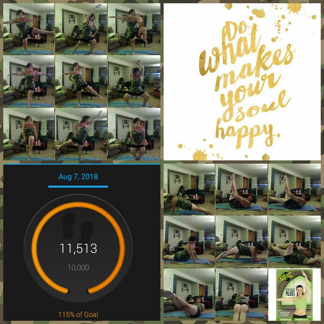 VVellReadPirate's tweet image. Today's pre-work #workout -- some walking and @ellenbarrettfit's Crunch Fat-Burning Pilates ❤

#spnfit #spnfitfam #wwfamily 
#mymotivationishotterthanyours