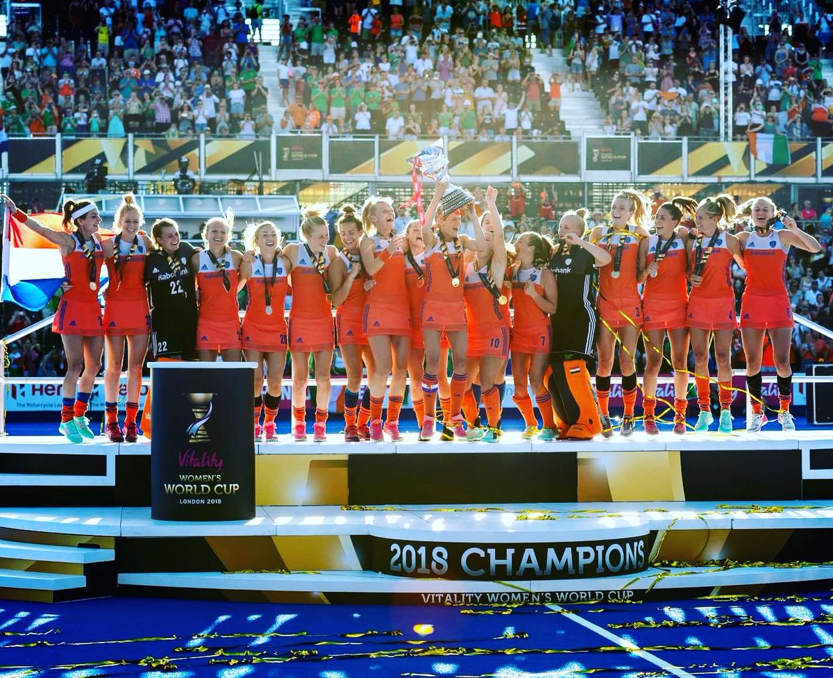 Kampioenen olé oleeeee!!! #HWC2018