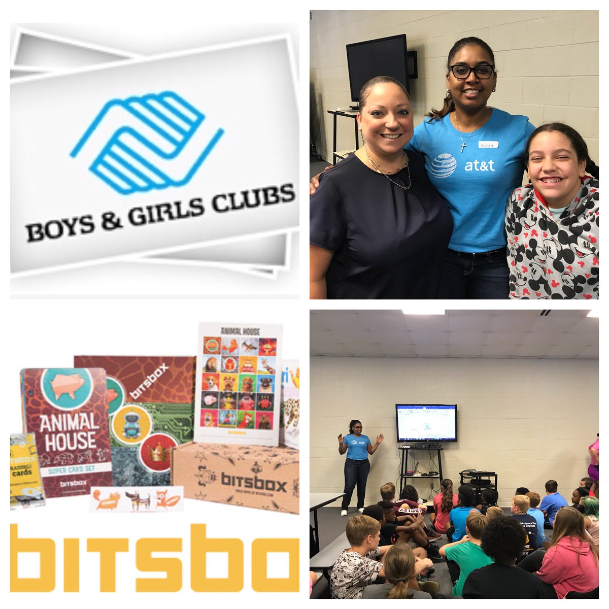 #ASPIRE#Bitsbox #Boysandgirlsclub
#GivingBack#codingwithkids <a href="/AllyG52/">Allyson Gilberto</a> <a href="/GKeiling/">Greg Keiling</a> @MidAtlantic1860 <a href="/404girl/">Betsy Francis</a>