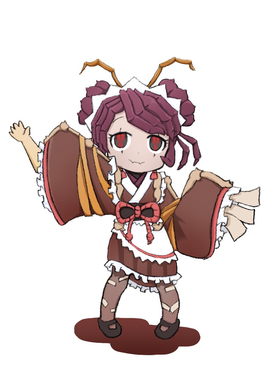 アサイー ここんとこずっとエントマちゃんがカワイイヤッター という絵を描いていました