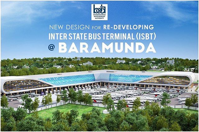 BBSRBuzz's tweet photo. #bhubaneswarbuzz To accommodate building height restrictions, the design for InterState #BusTerminal at Baramunda is being revised. The new design shall prove to be a landmark addressing all requirements of citizens with facilities like commercialspaces, MultiLevelCarParking… https://t.co/q0ZXWzRkeq