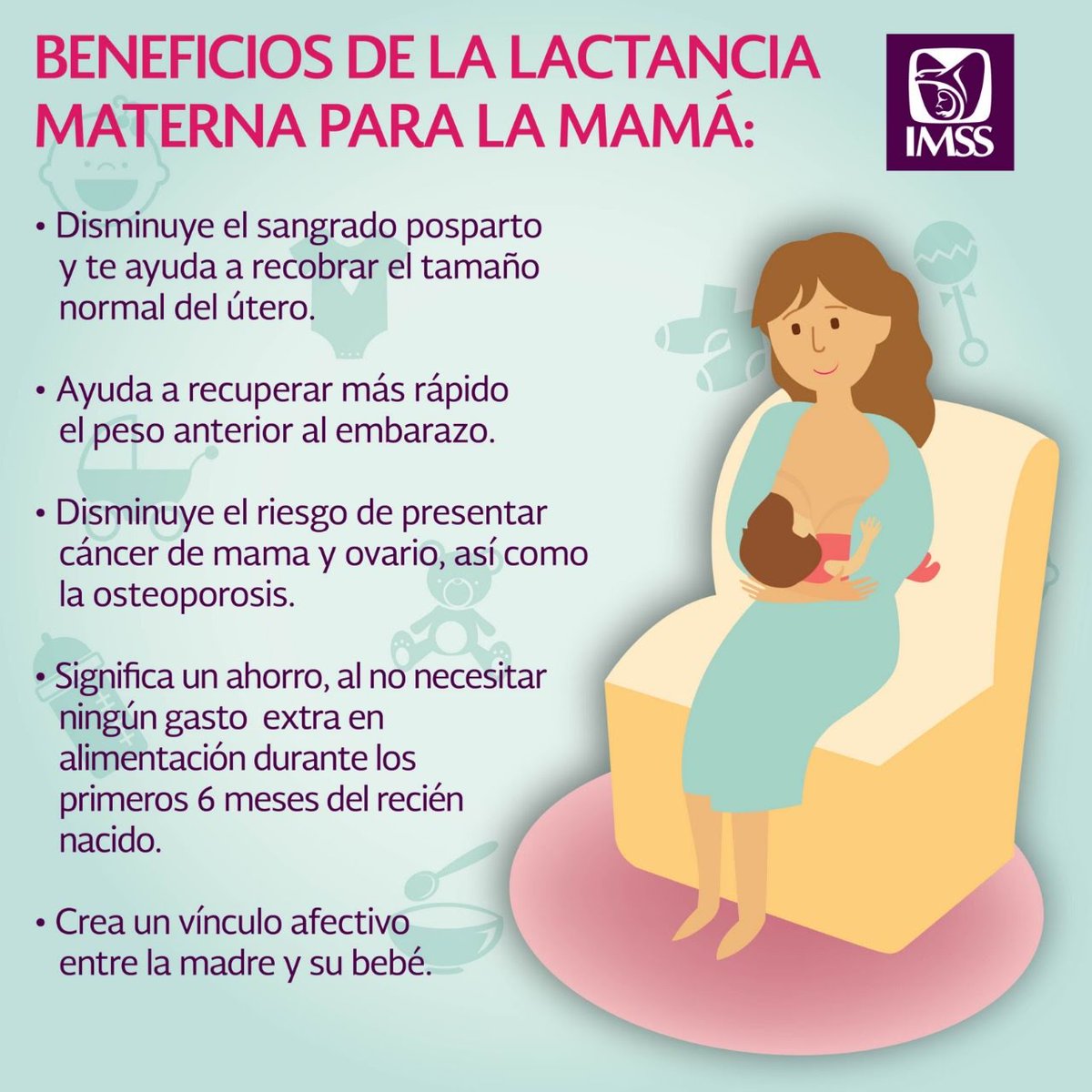 dañar Patriótico Chip gob.mx Twitterren: "El lema de la Semana Mundial de la #LactanciaMaterna  es: "Lactancia materna: los cimientos de la vida" se trata un  reconocimiento de la importancia de la lactancia materna para el