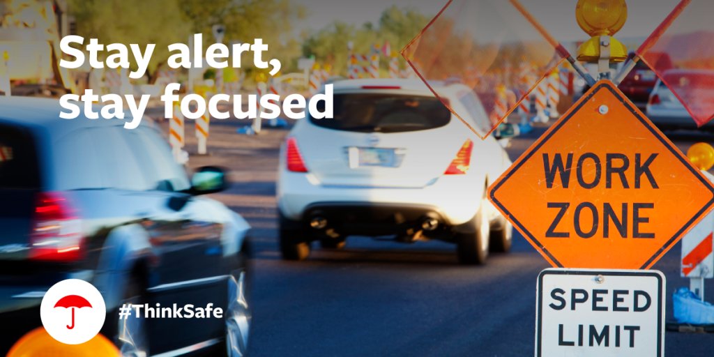 ASIsaves's tweet photo. Hitting the road this summer? Consider the following tips to help avoid work zones. Share them with your friends and family: https://t.co/sFFRJvvfXG #ThinkSafe https://t.co/tCsUkor5uC