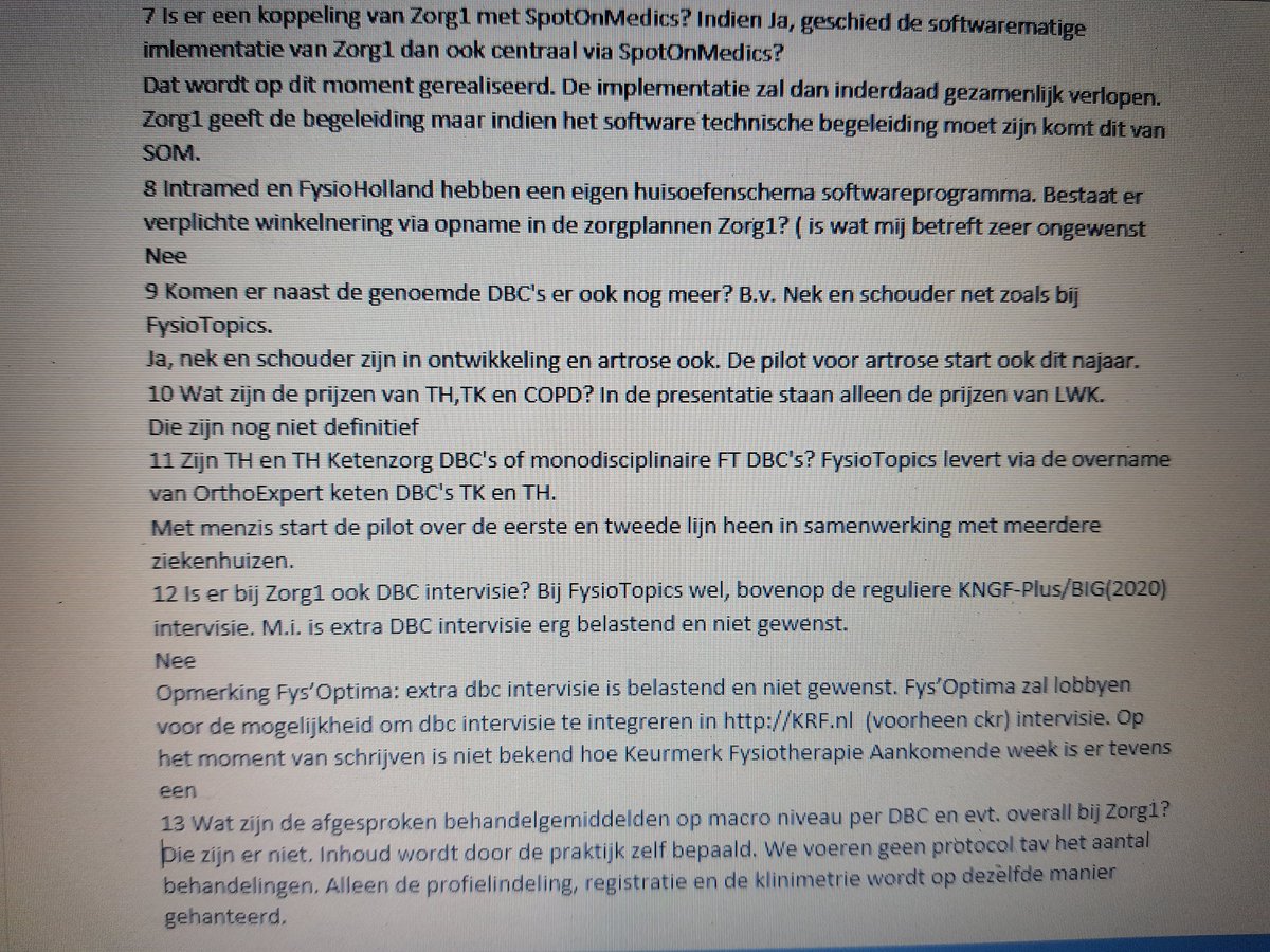 jeannemarian's tweet image. Het #intramed in huis #oefenprogramma wordt meegegeven dat doen we al 80 jaar heul innovatief @zorg1 verder graven ze zich met hulp van Zorgverzekeraars met deze #Bullshit de tweede lijn in, met #OrthoXpert @michieltrouw @nataschasmeets @aukew @dmkeesenberg