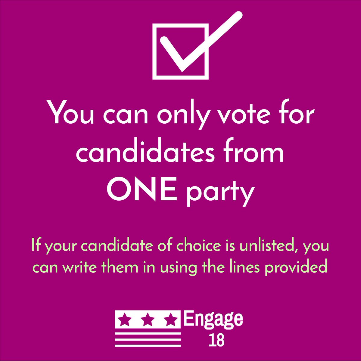 EngageEighteen's tweet image. Today is the day! Go out and #GetEngaged by voting in Michigan’s Primary Elections! Make sure to tag us in photos with your “I Voted” stickers to be featured! (1/2)