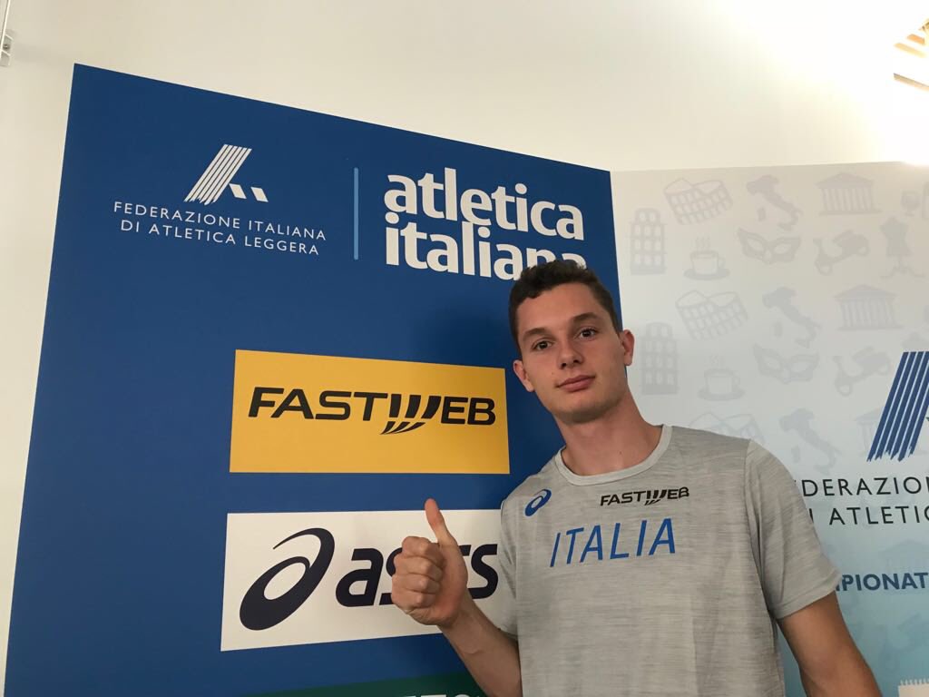 acalcagno's tweet photo. Vola @filippotortu! Tutti noi qui in @Fastweb incroceremo le dita e tratterremo il fiato per te #berlino2018 #unpassoavanti @casatletica @italiateam https://t.co/LC1CrdBPKn