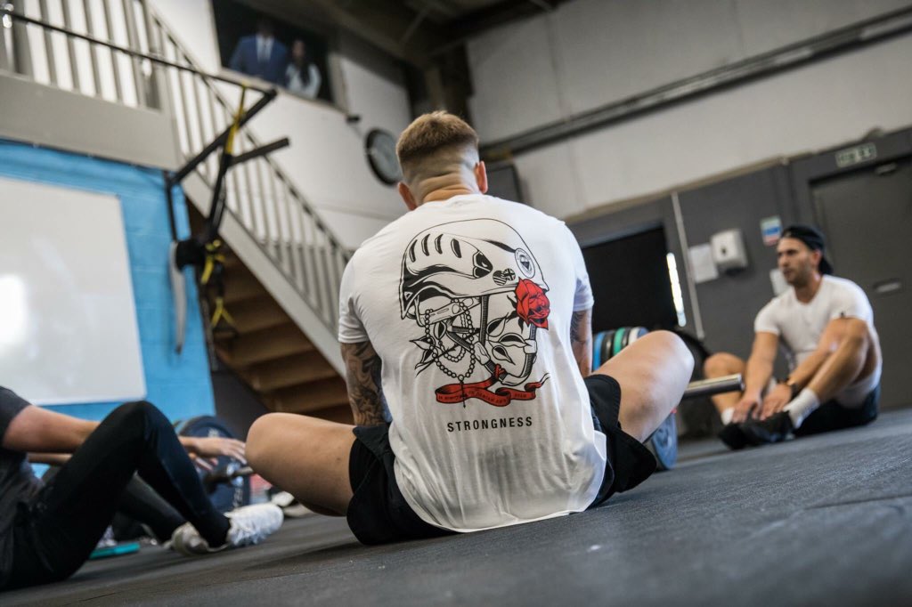 TeamStrongness's tweet photo. 8pm tomorrow the Strongness Monster range drops. Also rereleasing the McManus @AlpineRescue dedication and Bison t shirts. #chartiyclothing #shopstrongness #apparell #charity #letsbeatbattens https://t.co/sJMD8Zj3YB
