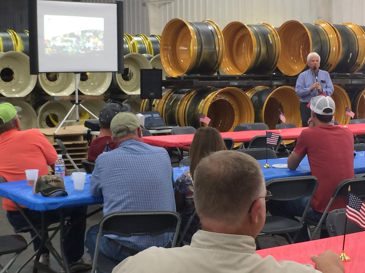 We were happy to host the Galesburg, IL Young Farmers Group this afternoon for lunch and a tour/presentation about our wheel manufacturing facility in Quincy, IL. It was a pleasure to have you here.