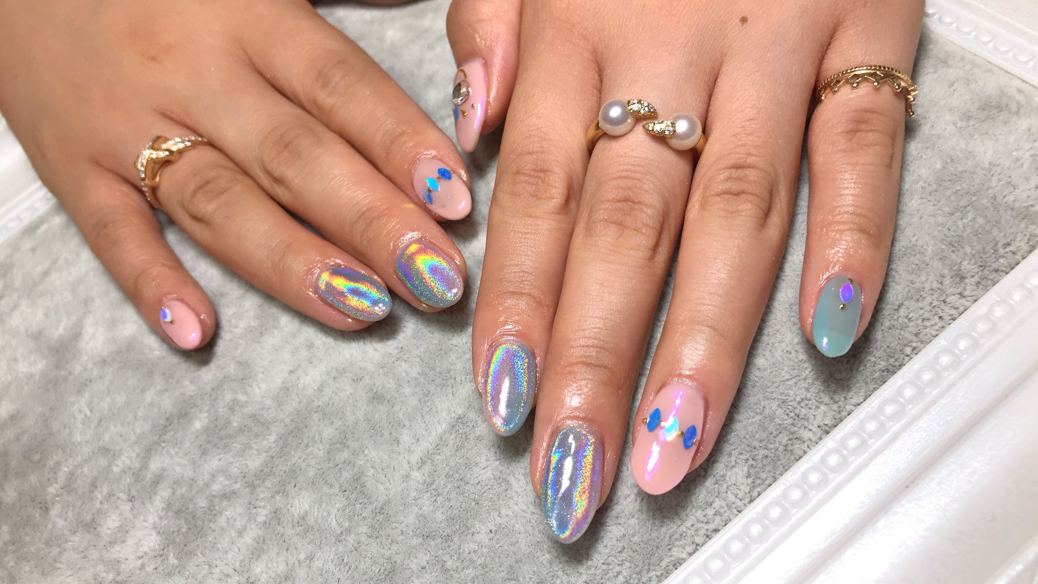 デザイン自由ネイル 4950 Cherry Blossom ネイル ジェルネイル ネイル ネイルデザイン ネイルアート シンプルネイル 派手ネイル オフィスネイル 自由デザイン オーダーネイル フットネイル 夏ネイル 自宅 ネイルサロン 千葉