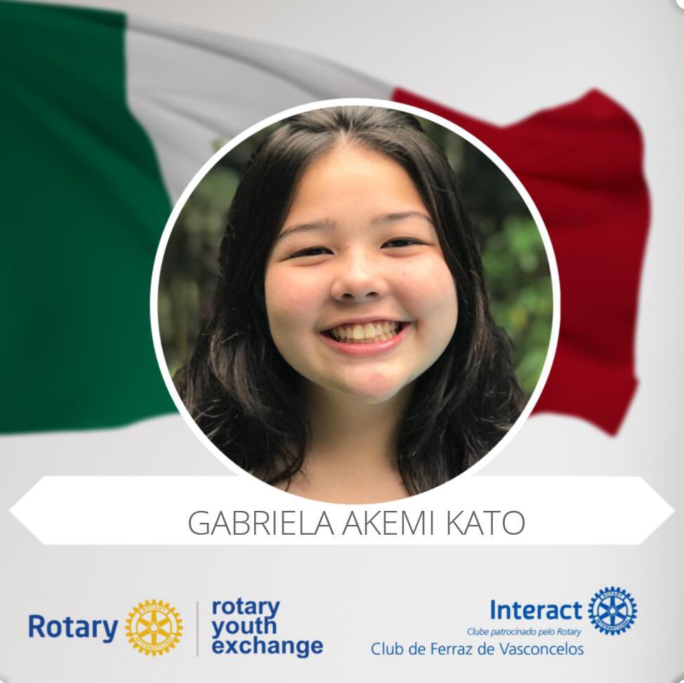 interactferraz's tweet image. Ontem, dia 6 de Agosto, a associada Gabriela Kato estava realizando o seu sonho de visitar e morar durante um ano no México. Nós do Interact Club de Ferraz de Vasconcelos lhe desejamos um ótimo ano e boa sorte!