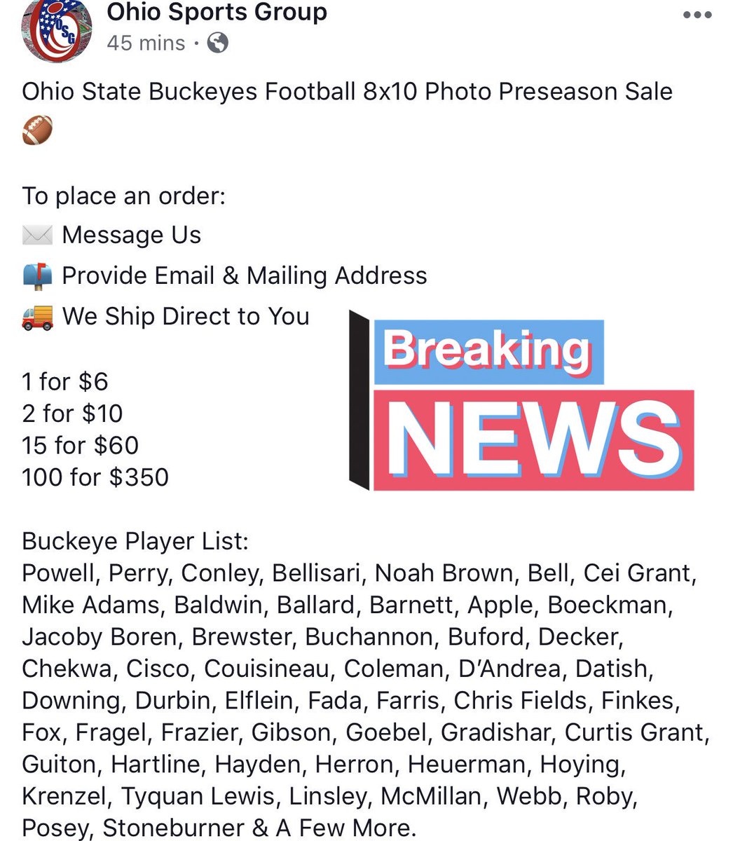 Ohio Sports Group (OHSportsGroup) Twitter