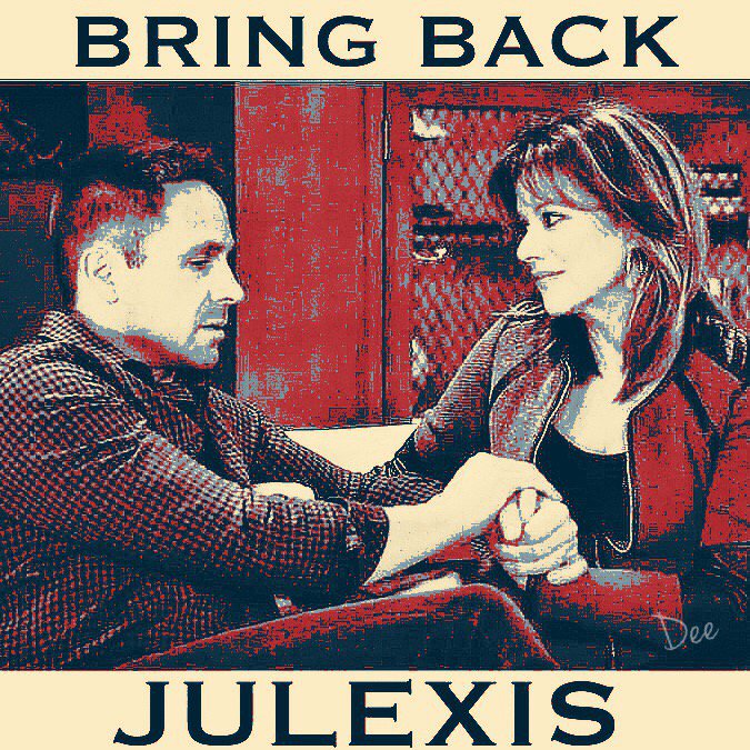 topaz8100's tweet photo. When will you give fans back #Julexis? They are the couple we want to see instead of the one you want see. Why is it such a problem? Where is your loyalty to the fans? @nathanvarni @ABCNetwork  @NancyLeeGrahn @WilliamdeVry1 #BringJulexisBack https://t.co/0T6Vv5XXvd