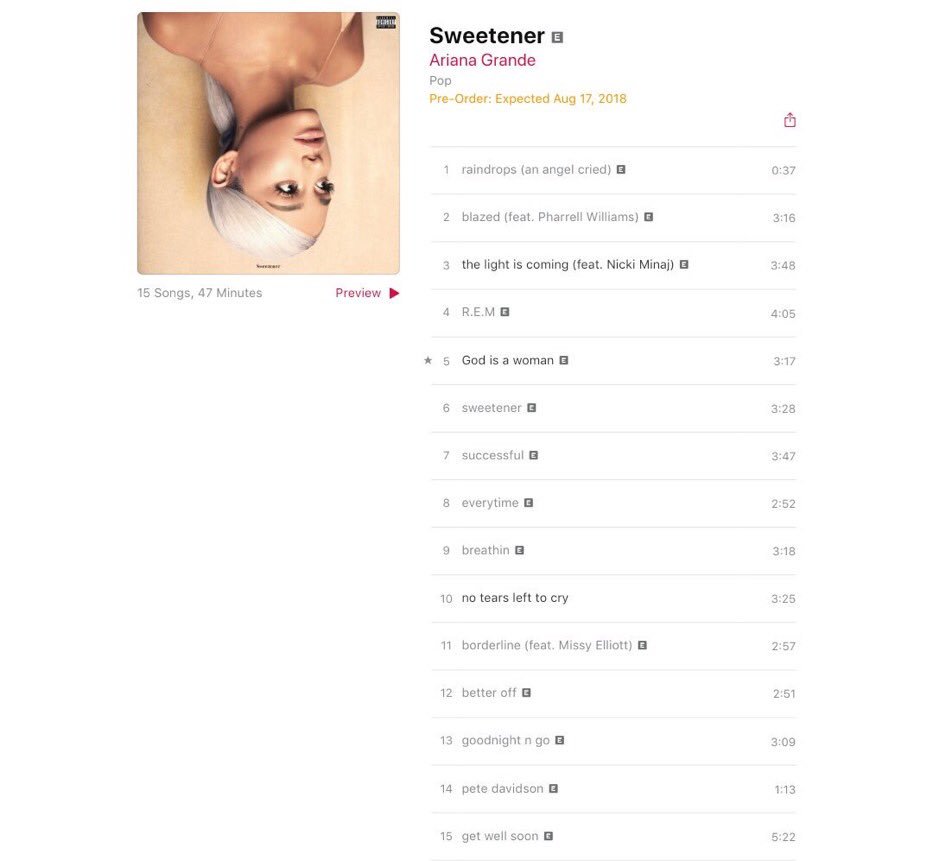Ariana Grande >> álbum "Sweetener" - Página 32 DkBB7vLX4AEK3c2