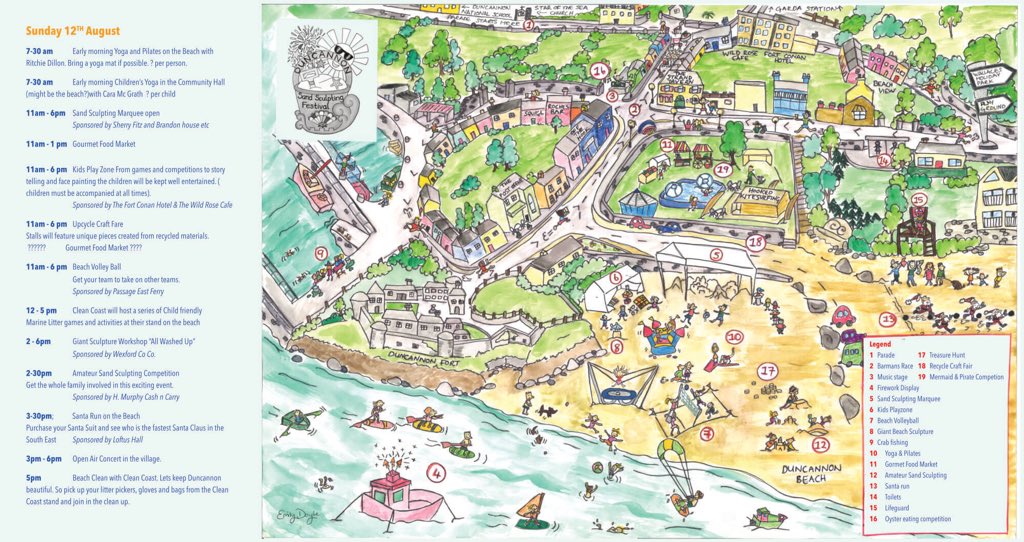 SandFestival's tweet photo. #this weekend #Festival2018 #familyfun #dateforyourdiary @rosmhictreoin @WexfordHour @DunbrodyLocal @ancienteastIRL @visitwexford @Bayastoryteller @wexfordmammys @MobileHomesIre @dunsandsculpt @newrossstandard @NewRossChamber @LoftusLucifer @FshipRingofHook @wexfordcoco https://t.co/Tk1OmF0sXV