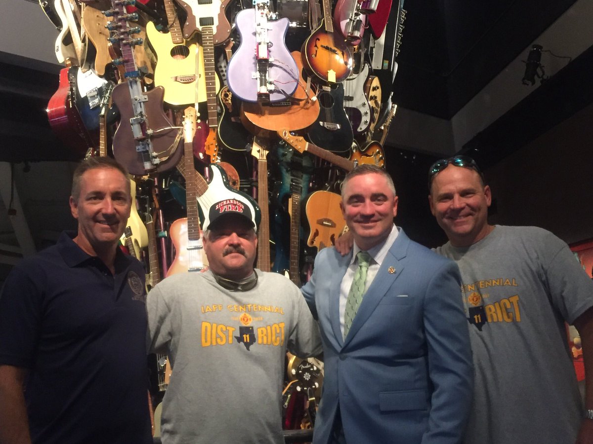 Thank you <a href="/IAFF27/">Seattle Fire Fighters</a> for the warm welcome and great time last night #IAFF100Years