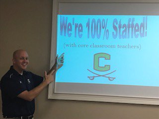 CuthbertsonMSNC's tweet photo. We are fully staffed @UCPS_NCJobs @AGHoulihan @barneslife @UCPS_MonroeNC #BeTheBest https://t.co/2emIiDz3uh