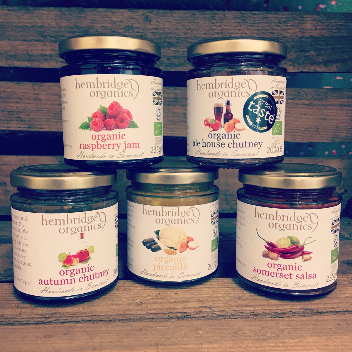 We are very excited to now include these jars of amazingness to our organic range  #local #somerset #hembridgeorganics #glutenfree #vegan