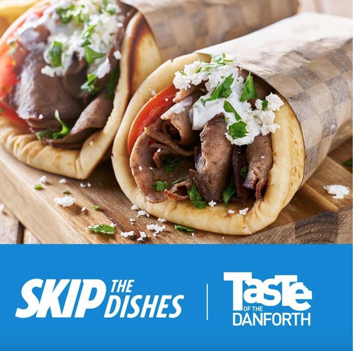 Just a few days left until you can delve into the delicious tasting menus at Taste of the Danforth. In the meantime, make sure to get your serving of delicious food using out Official Food Delivery App, Skip the Dishes!