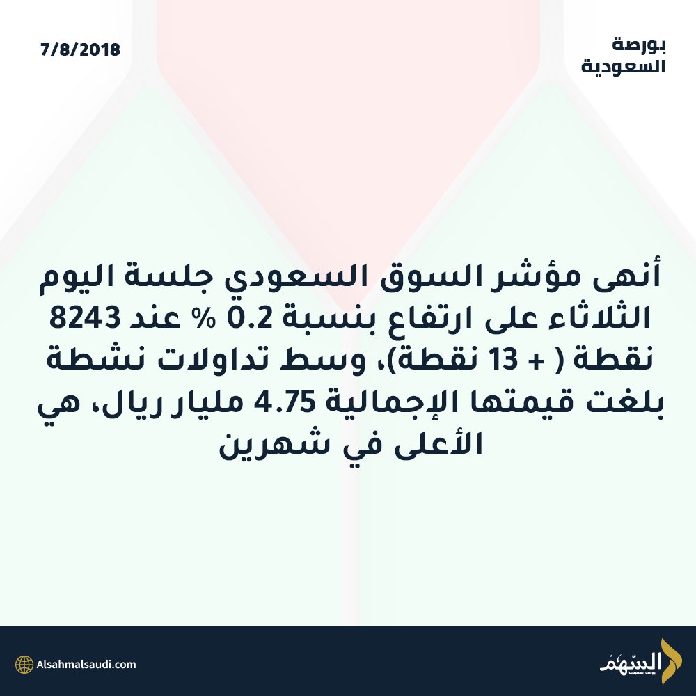 اذا مبتدئ ف #تداول يمدينا ندير لك المحفظة ونقدم لك المشورة ما تحمل هم سجل الان مجانا 
alsahmksa.com/landing/wa/?re…
#السوق_السعودي
#اسهم_سعودية