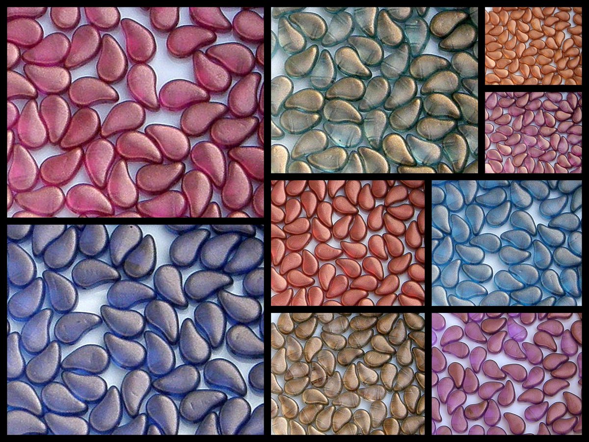 Passion4Beads's tweet photo. Halo Finish SuperDuos are here!  Coordinate perfectly with Halo Paisley Duo and GemDuo beads.  Shop now at https://t.co/PcQRkDfnRH https://t.co/Hs3T7gAvMG