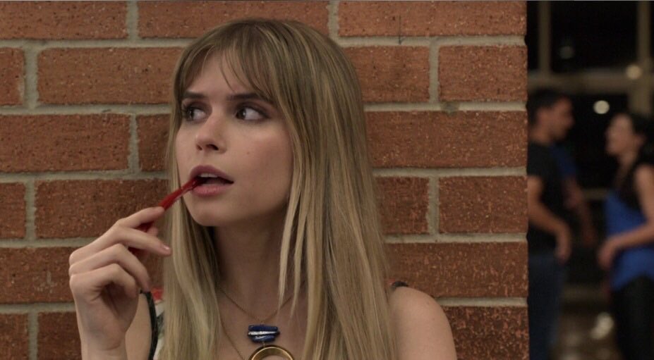 * Carlson Young as Brooke Maddox in " Scream " (2015) .