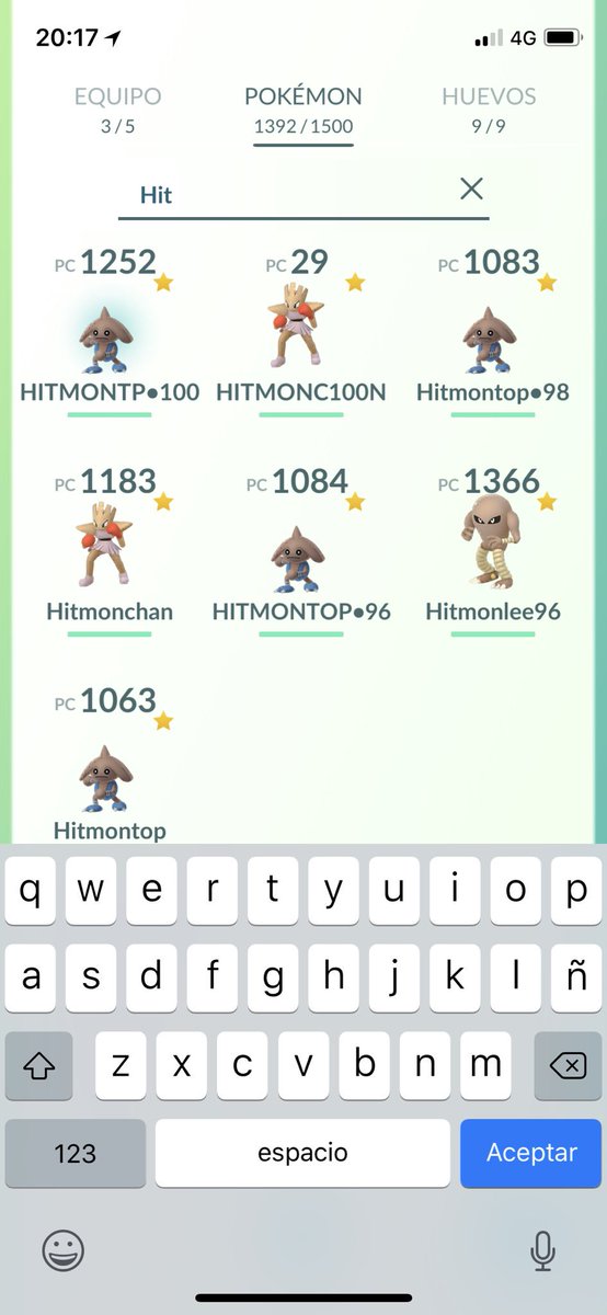 M4GR5's tweet image. 💯 #Hitmontop #NiceCatch ✌🏻#Hitmonlee ??🕵🏻‍♂️😊