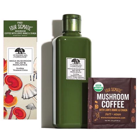 .<a href="/Origins/">Origins</a> has partnered with <a href="/FourSigmatic/">Four Sigmatic</a> - a company specializing in superfoods and functional mushrooms- to offer Four Sigmatic Coffee with the Origins Mega-Mushroom Treatment Lotion sold exclusively at <a href="/Sephora/">Sephora</a> thebeautyinfluencers.com/?p=207