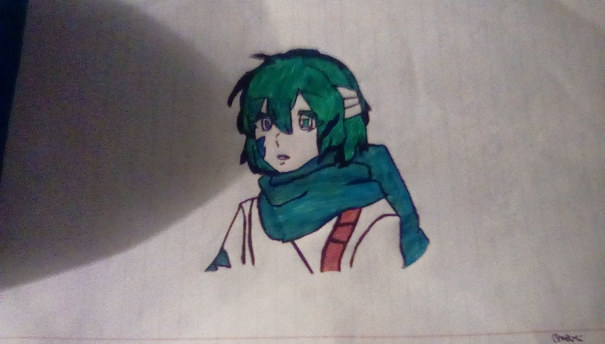 arkatoari's tweet image. Drew my very own Arka don't know how good it is