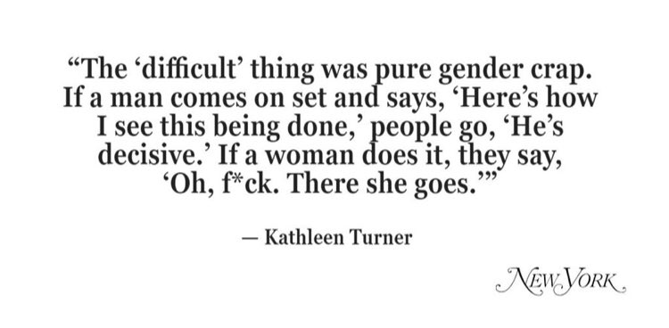 ArtemisPics's tweet photo. Kathleen Turner lays I down with @vulture 🙌🏽 #WomenKickAss #KathleenTurner #GenderCrap https://t.co/3zweMLaGmS