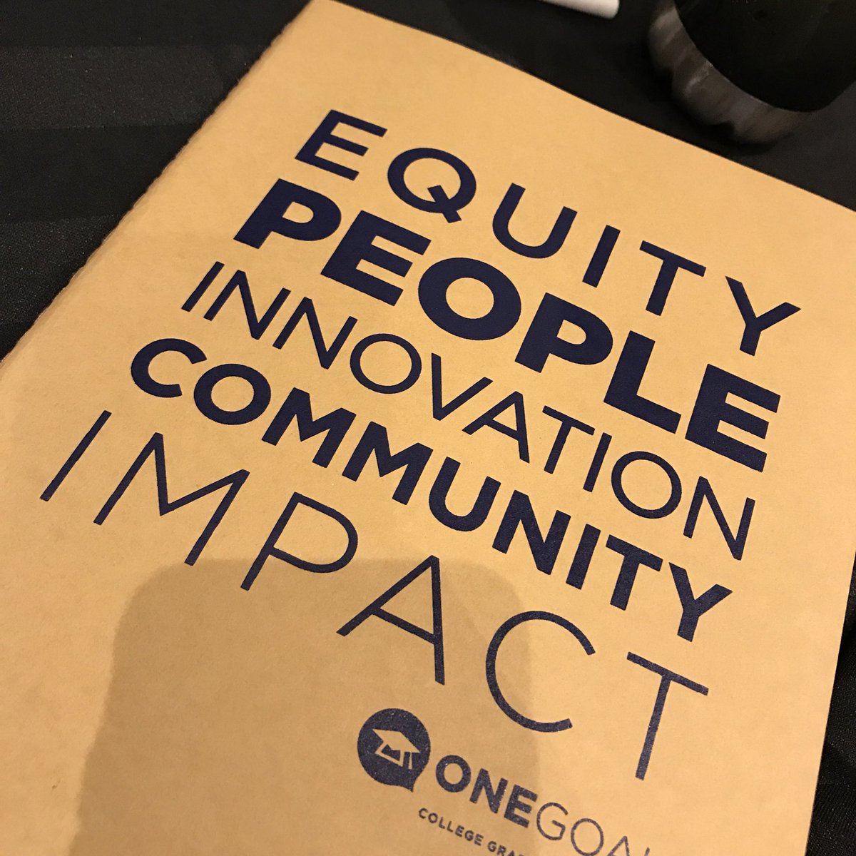 OneGoalGraduate's tweet photo. “To achieve something that hasn’t been done before, the single most important thing we can do is unleash the power and talent of our people.” #JoinOneGoal #OneGoalASR https://t.co/9QLBpe6EnH
