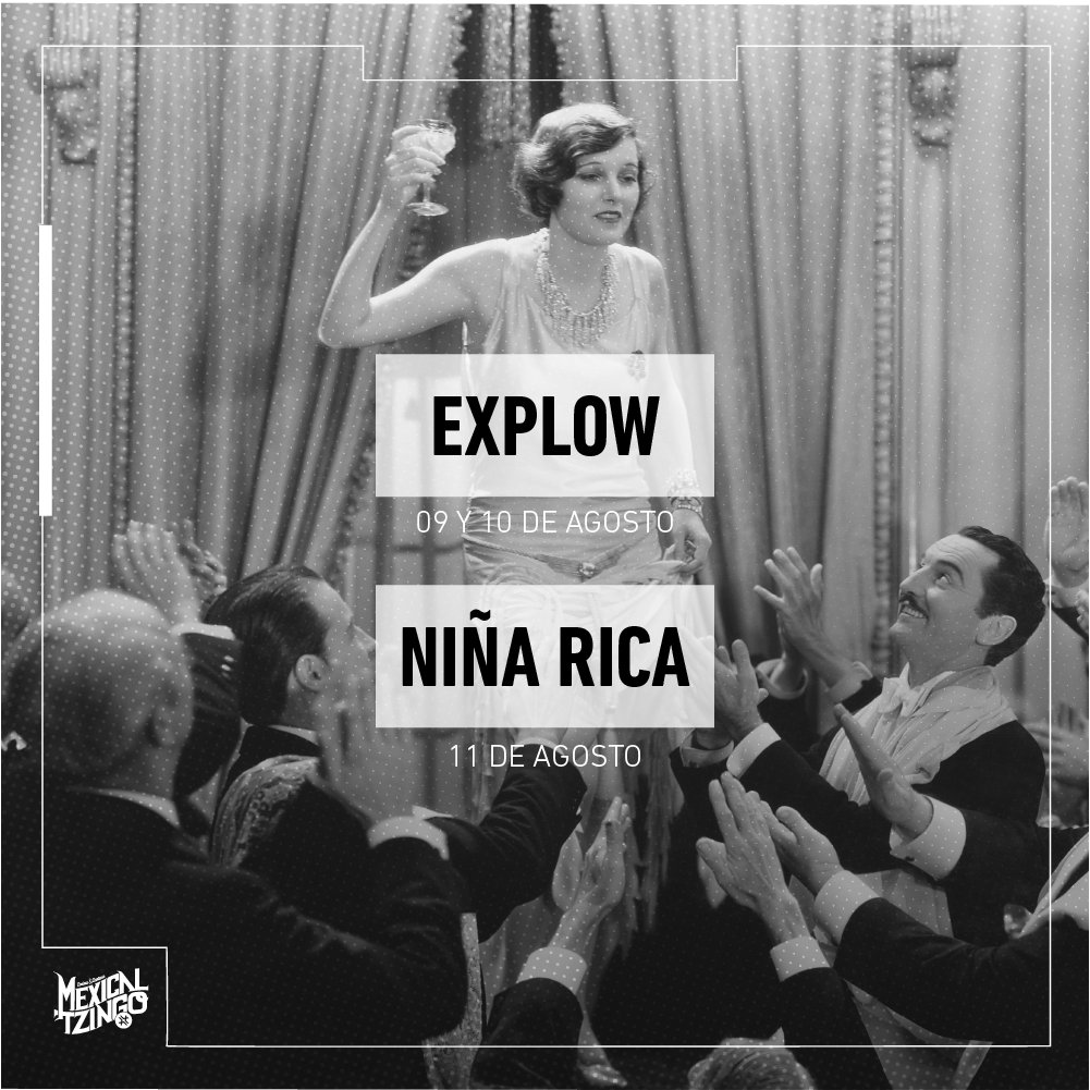 La vida es eso que pasas entre la pista y la chela, caele que esta semana nos ponen a bailar Explow y Niña Rica. 

Chapultepec 480 Plaza Punto Chapultepec Reservaciones: 33 1987 9340