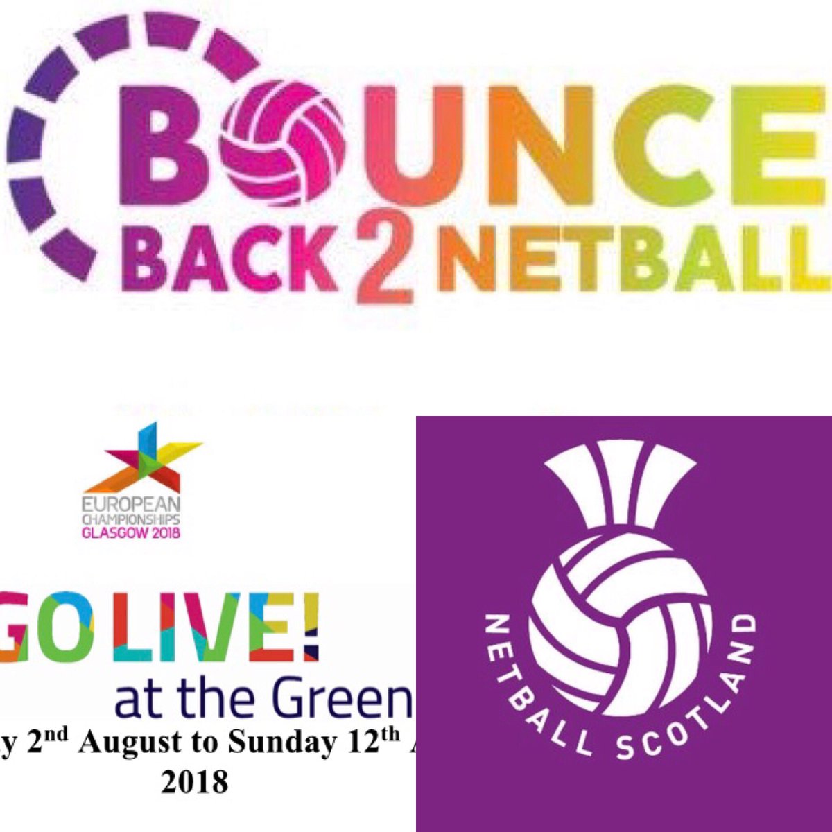 Excited to join <a href="/NetballScotland/">Netball Scotland</a> on Friday to showcase <a href="/BBNBounceBack/">Bounce Back Netball</a> at Go Live at the Green! Why shouldn’t Netball be included in all these major sporting events?! #bbn #netball #beinspired