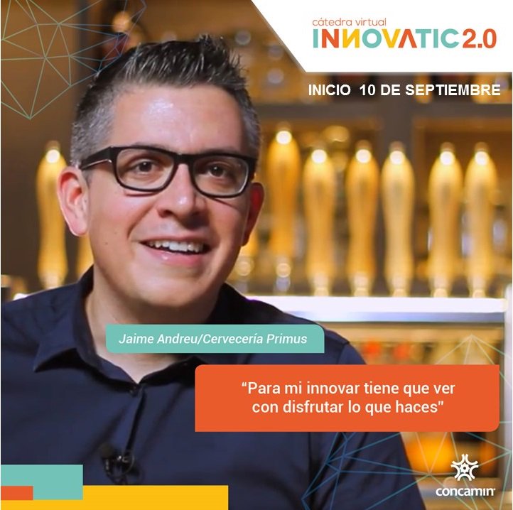Aprende, crea e innova, @Concamin te invita a este curso gratuito catedrainnovatic.mx #innovación #soyinnovador #emprender #innovar #curso #gratis #educación