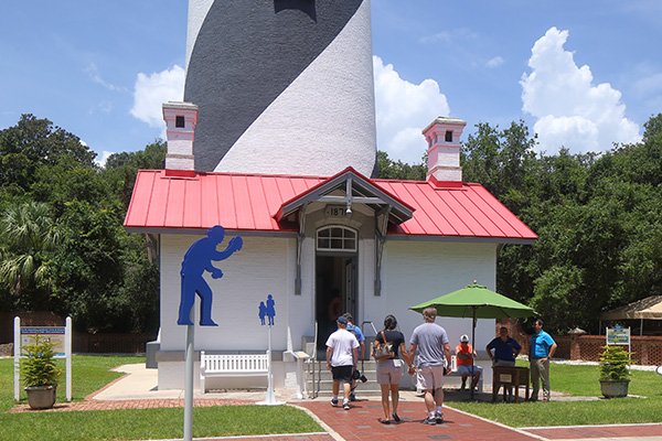 FlHistoricCoast's tweet photo. RT @funarchitect: It's National Lighthouse Day. My favorite lighthouse is of course in #StAugustine Have a good day @firstlighthouse and tell some good stories about our maritime history #219steps #neverstrikestwice #standingtall #firstclimb https://t.co/4VaxIETgEb