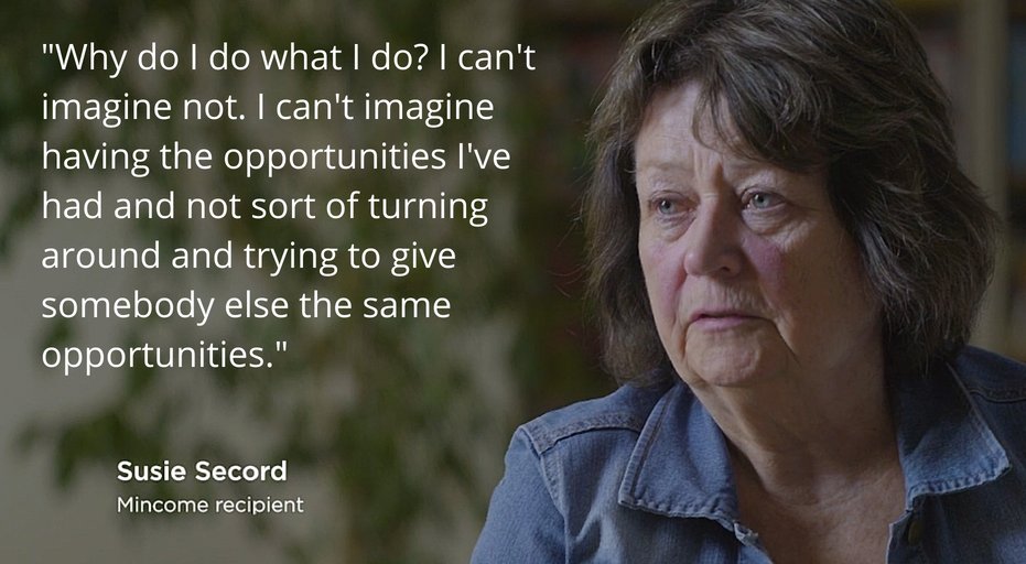 scottsantens's tweet image. If you don't receive a basic income, you may just look around and think, "I did everything on my own, so why should I help others?"

If you do receive a basic income, you may just look around and think, "I could not have gotten here on my own, so how can I not help others?"