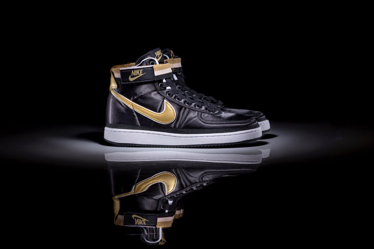 nike vandal black gold