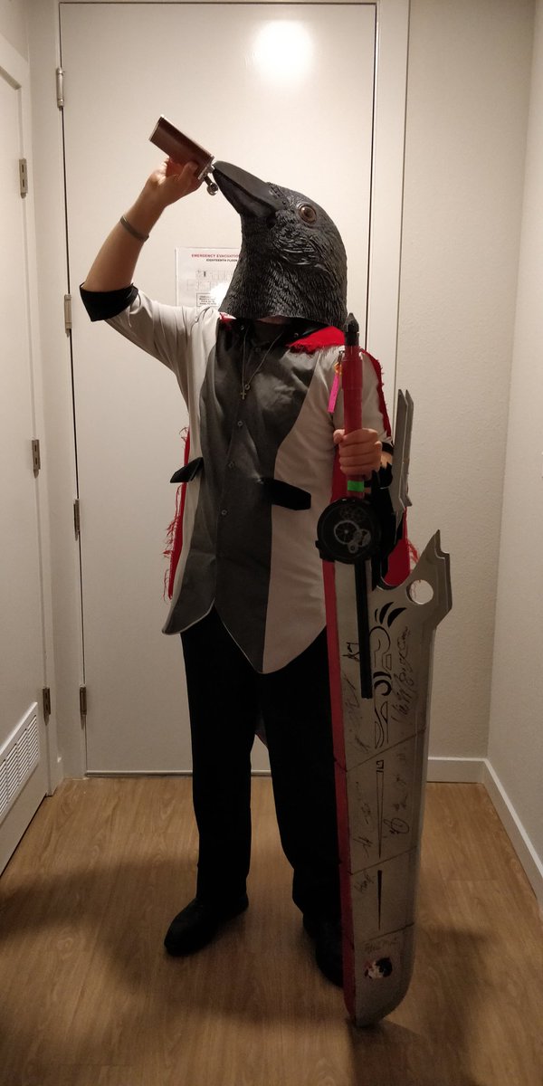 sayuncleqrow's tweet photo. Found the best thing in Austin before leaving RTX. Next year...
.
.
.
#rtx #rtx2018 #qrow #qrowbranwen #qrowcosplay #cosplay #rwby https://t.co/8ZdJeHIQhT