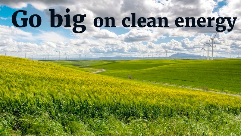 EnvAm's tweet photo. #DidYouKnow from 2008 to 2017, US wind and solar energy generation grew at an average rate of 22% per year? If these grew at even just 14% per year until 2035, we’d produce enough power to meet all of our current electricity needs. Learn more: https://t.co/vWKKjujSpM https://t.co/CV17IyYGIg