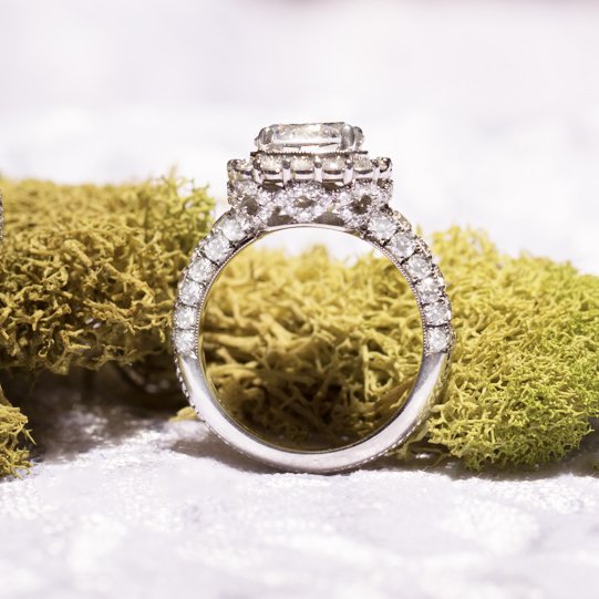 3-Stone Diamond Engagement Ring - KGR1260 – Jack Kelége | Diamond  Engagement Rings, Wedding Rings, and Fine Jewelry
