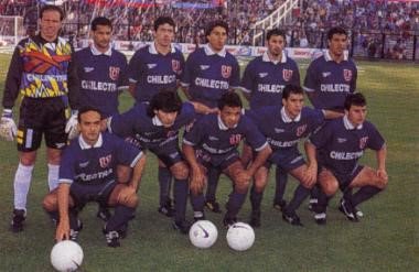 Estadisticaudechile Plantelesdelau Plantel De Universidad De Chile 1997 Clausura De Pie Sergio Vargas Ronald Fuentes Cristian Mora Clarence Acuna Miguel Ponce Cristian Castaneda Abajo Rodrigo Barrera Richart Baez Victor H