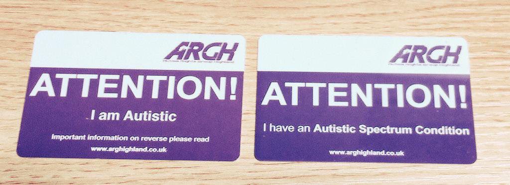 Mitsawokett's tweet photo. Living in UK atm, have #Autism #ASD cards by @ARGHighland in my wallet.
#UKpolicing is a mess for Black & Brown folks too; wouldn’t want to reach for them & esp in a panic. Sure as hell wouldn’t w police back home in the US. 😐#CrimesOfGenocide #BlackLivesMatter #TheCounted https://t.co/PonkcYchC2