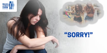 PDSB's tweet photo. “Sorry dat ik door Prikkelbare Darm Syndroom niet altijd mee kan naar feestjes of festivals...” 😢
Herkenbaar? Of ken je iemand met #PDS? Kijk op https://t.co/o0tT0HqWYI
#openoverPDS https://t.co/RoUED65m5T