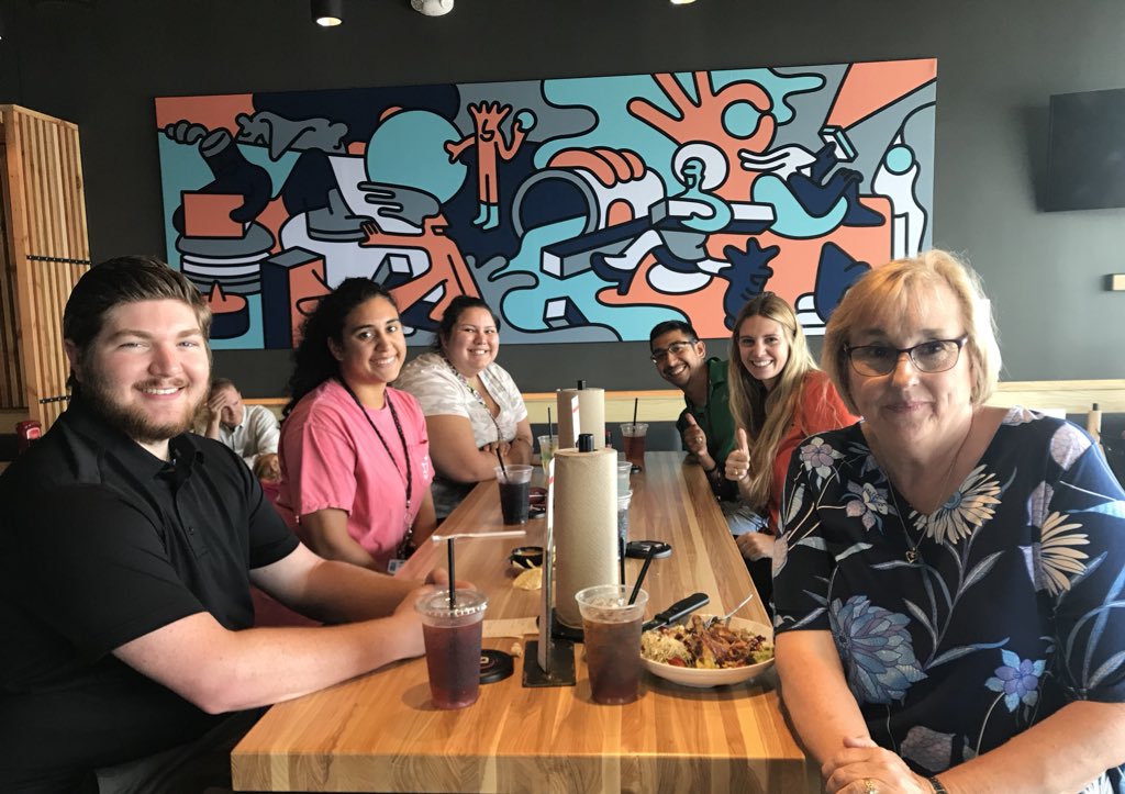 Samuel_Karns's tweet photo. @LandrumMS Social Studies department was getting to know one another even more, lots of #BlueOranges on the team #LionsInspireOthers @BrainLMS @karen_janes @george_lms https://t.co/j9KY5uCd3n