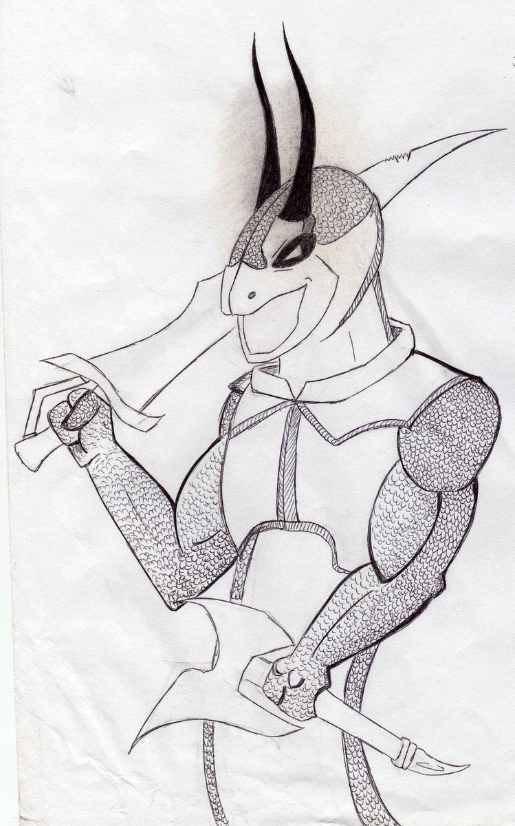 One of the creatures under white fangs control, these are underlings that are called fang. These creatures are more Snake like, but some of them will possess an ability or two that a White Fang has. Not to be underestimated, because they are the same species as white Fang.