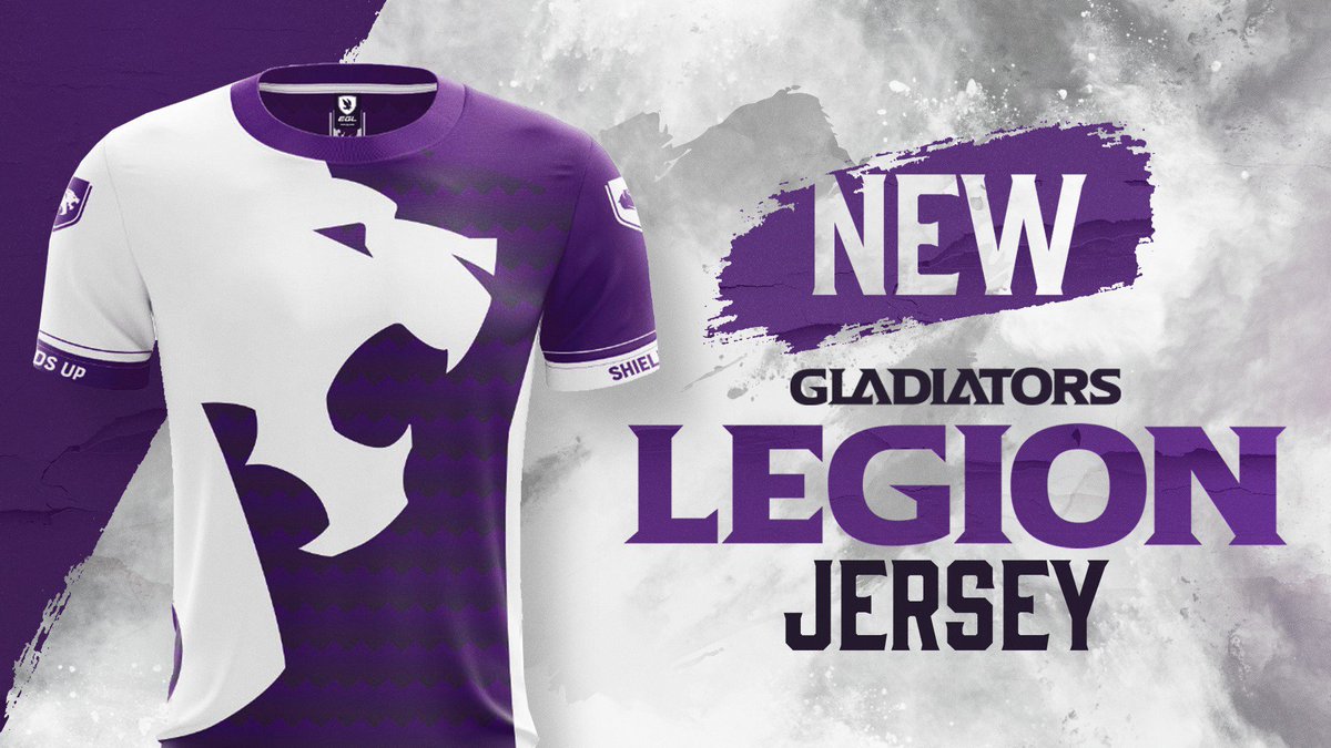 GLADIATORS LEGION JERSEYS HAVE ARRIVED 