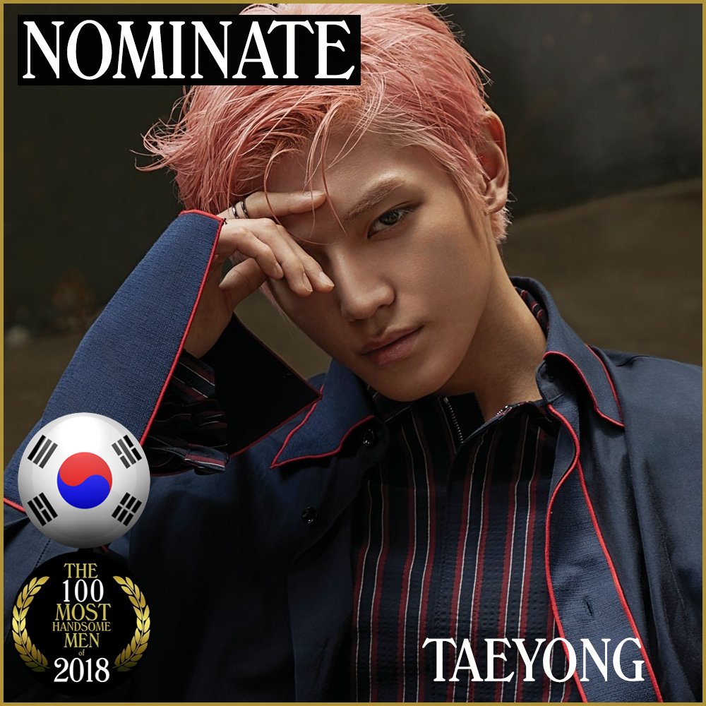 blur_cloudy's tweet photo. I vote #TAEYONG for THE 100 MOST HANDSOME MEN OF 2018
#TBWORLD2018 #TAEYONG #NCT #KPOP #SouthKorea @NCTsmtown #100MostHandsomeFaces2018
#tccarter #Tccandler2018 https://t.co/4DH8y8cXJN